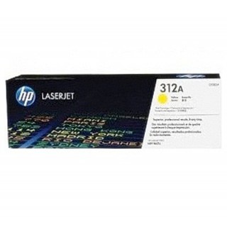 HP Laser jet CF382A สีเหลือง (312A) ตลับหมึกโทนเนอร์แท้ Original 